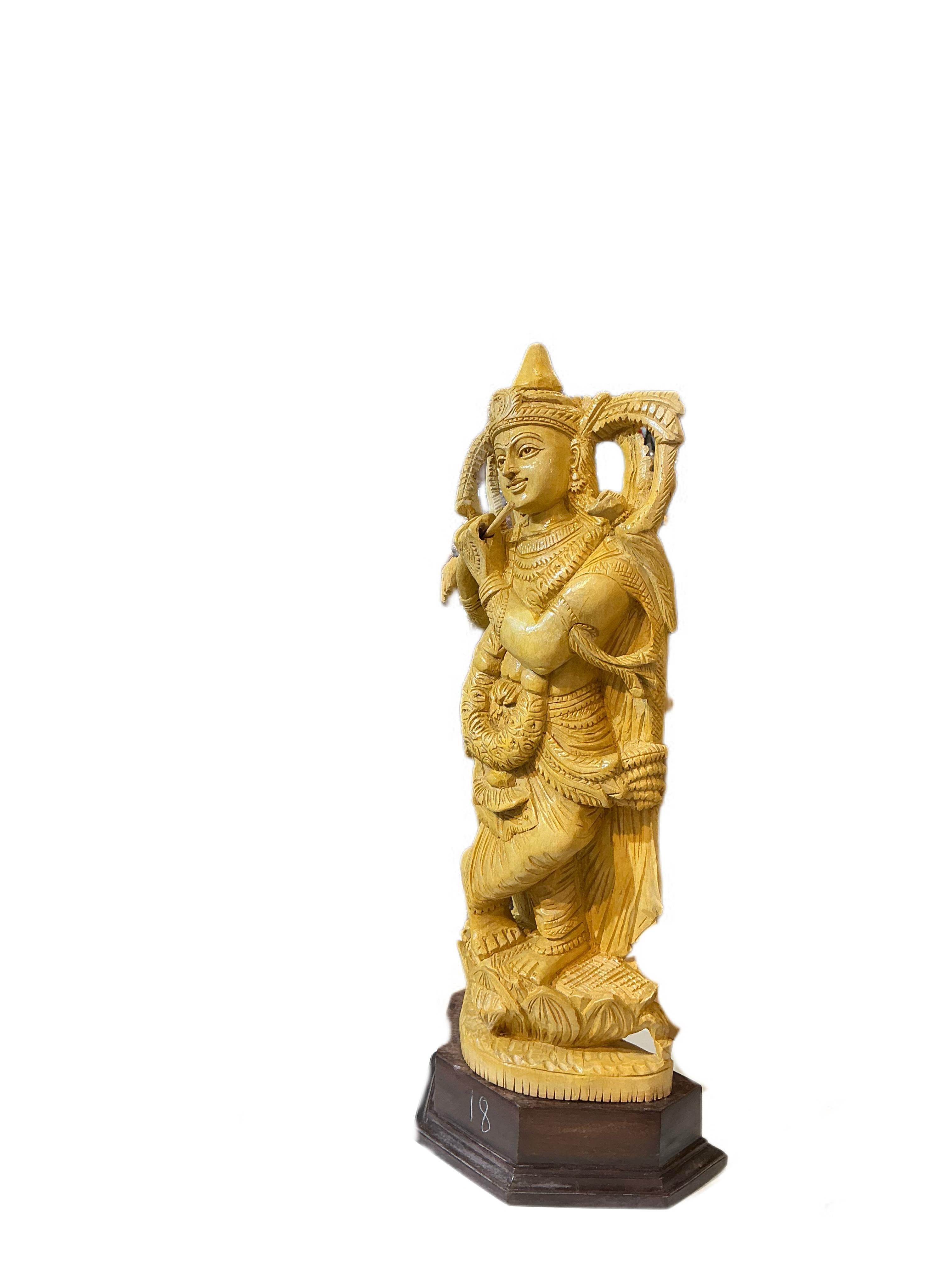 RV Krishna White Wood 18in